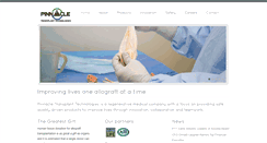 Desktop Screenshot of pinnacletransplant.com